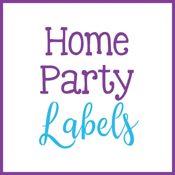 Home Party Labels