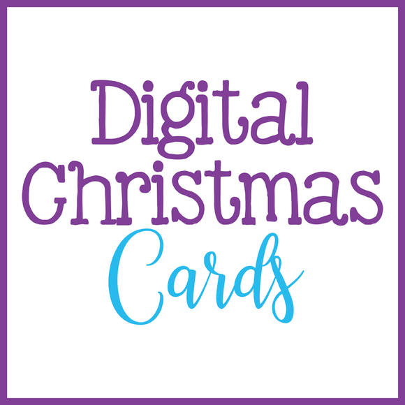 Christmas Cards - Instant Download