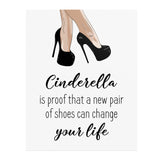 11" x 14" A New Pair of Shoes Poster Print