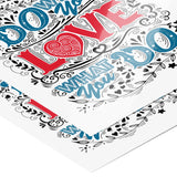11" x 14" Do What You Love, Love What You Do Poster
