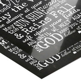 11" x 14" Irish Blessing Faux Chalkboard Poster Print