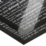11" x 14" Irish Blessing Faux Chalkboard Poster Print