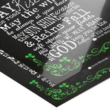 11" x 14" Irish Blessing Faux Chalkboard Poster Print