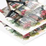 12" x 12" Gothic Victorian House Print
