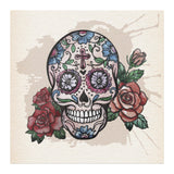 12" x 12" Sugar Skull Poster Print Día de los Muertos
