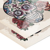 12" x 12" Sugar Skull Poster Print Día de los Muertos