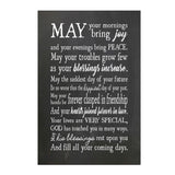 12" x 18" Irish Blessing Faux Chalkboard Poster Print