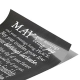 12" x 18" Irish Blessing Faux Chalkboard Poster Print