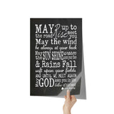 12" x 18" Irish Blessing Faux Chalkboard Poster Print