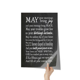 12" x 18" Irish Blessing Faux Chalkboard Poster Print