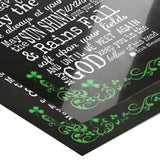 12" x 18" Irish Blessing Faux Chalkboard Poster Print