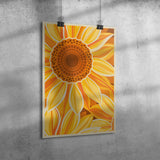 12" x 18" Sunflower Poster Print