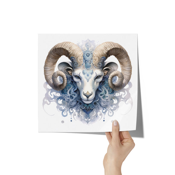 ARIES Astrological Zodiac Sign 12x12 Poster
