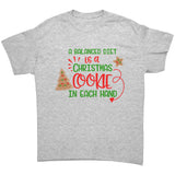 A Balanced Diet is a Christmas Cookie in Each Hand Unisex T-Shirt