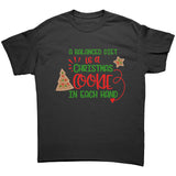 A Balanced Diet is a Christmas Cookie in Each Hand Unisex T-Shirt