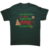 A Balanced Diet is a Christmas Cookie in Each Hand Unisex T-Shirt