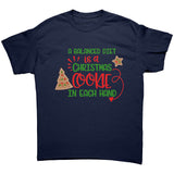 A Balanced Diet is a Christmas Cookie in Each Hand Unisex T-Shirt