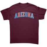Arizona_Unisex_T-Shirt_State_Pride_Maroon_Front_Mockup.png
