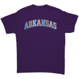Arkansas_Unisex_T-Shirt_State_Pride_Purple_Front_Mockup.png