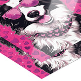 BORDER COLLIE wearing Sunglasses POP ART Look 11x14 PRINT POSTER