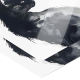 Beautiful BLACK CAT 11x14 PRINT POSTER
