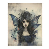 Beautiful Watercolor Look 16x20 GOTHIC FAIRY Poster Print, Matte or Glossy
