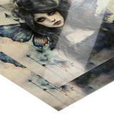 Beautiful Watercolor Look 16x20 GOTHIC FAIRY Poster Print, Matte or Glossy