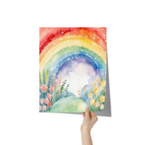Beautiful Watercolor Look RAINBOW 11x14 Poster Print, Matte or Glossy