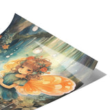 Beautiful Woodland FAIRY 11x14 Poster Print, Matte or Glossy