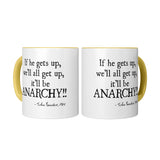Breakfast Club Anarchy 11oz Color Accent or White Coffee Mug