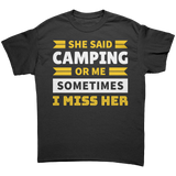 Camping_or_MeI_Miss_Her_Unisex_T-Shir_Black_Front_Mockup.png