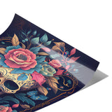 Chinoiserie Look SUGAR SKULL 11x14 PRINT POSTER