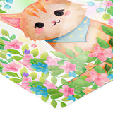 Cute Watercolor Style CAT Print 12" x 12" Matte or Glossy