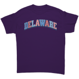 Delaware_Unisex_T-Shirt_State_Pride_Purple_Front_Mockup.png