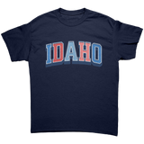 Idaho_Unisex_T-Shirt_State_Pride_Navy_Front_Mockup.png