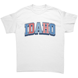 Idaho_Unisex_T-Shirt_State_Pride_White_Front_Mockup.png