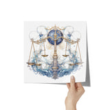 LIBRA Astrological Zodiac Sign 12x12 Poster