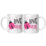 LOVE BUG, Ladybug COFFEE MUG 11oz