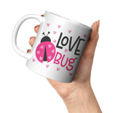 LOVE BUG, Ladybug COFFEE MUG 11oz