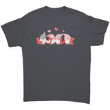 LOVE GNOMES, Garden Gnomes Unisex T-Shirt