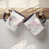 Ladies Don't Start Fights, but They Can Finish Them, Cat 11oz Coffee Mug