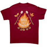 Lets_Get_Toasted_Camp_Fire_Smores_Unis_Cardinal_Red_Front_Mockup.png