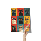 POP ART Look CATS Wearing SUNGLASSES 11x14 PRINT POSTER