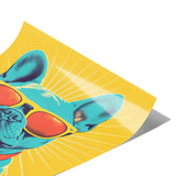 POP ART Look FRENCH BULLDOG Wearing Sunglasses 11x14 PRINT POSTER