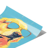 POP ART Look GOLDEN Retriever Wearing Sunglasses 11x14 PRINT POSTER