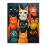 POP ART Look Multiple CATS 11x14 PRINT POSTER