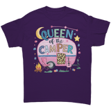 Queen_of_the_Camper_Unisex_T-Shirt_Camp_Purple_Front_Mockup.png