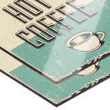 Vintage Retro Look 12x12 COFFEE Poster, Great COFFEE SHOP DECOR