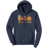 Tis the Season, Autumn, Football, Pumpkin Spice Unisex HOODIE