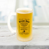 WITCHES' BREW Frosted Beer Stein 16oz Beer Glass